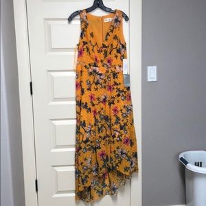 NWT Eliza J high/low sleeveless dress, size 10